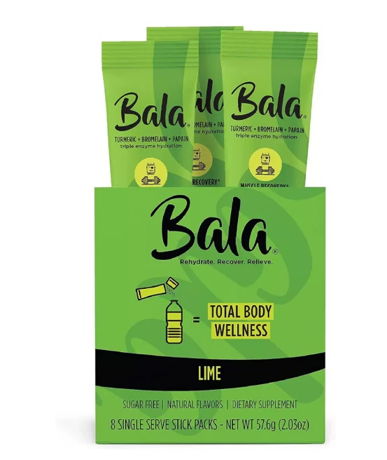 Bala Triple Enzyme Hydration Lime - 8 Stick Packs EXP:07/2025