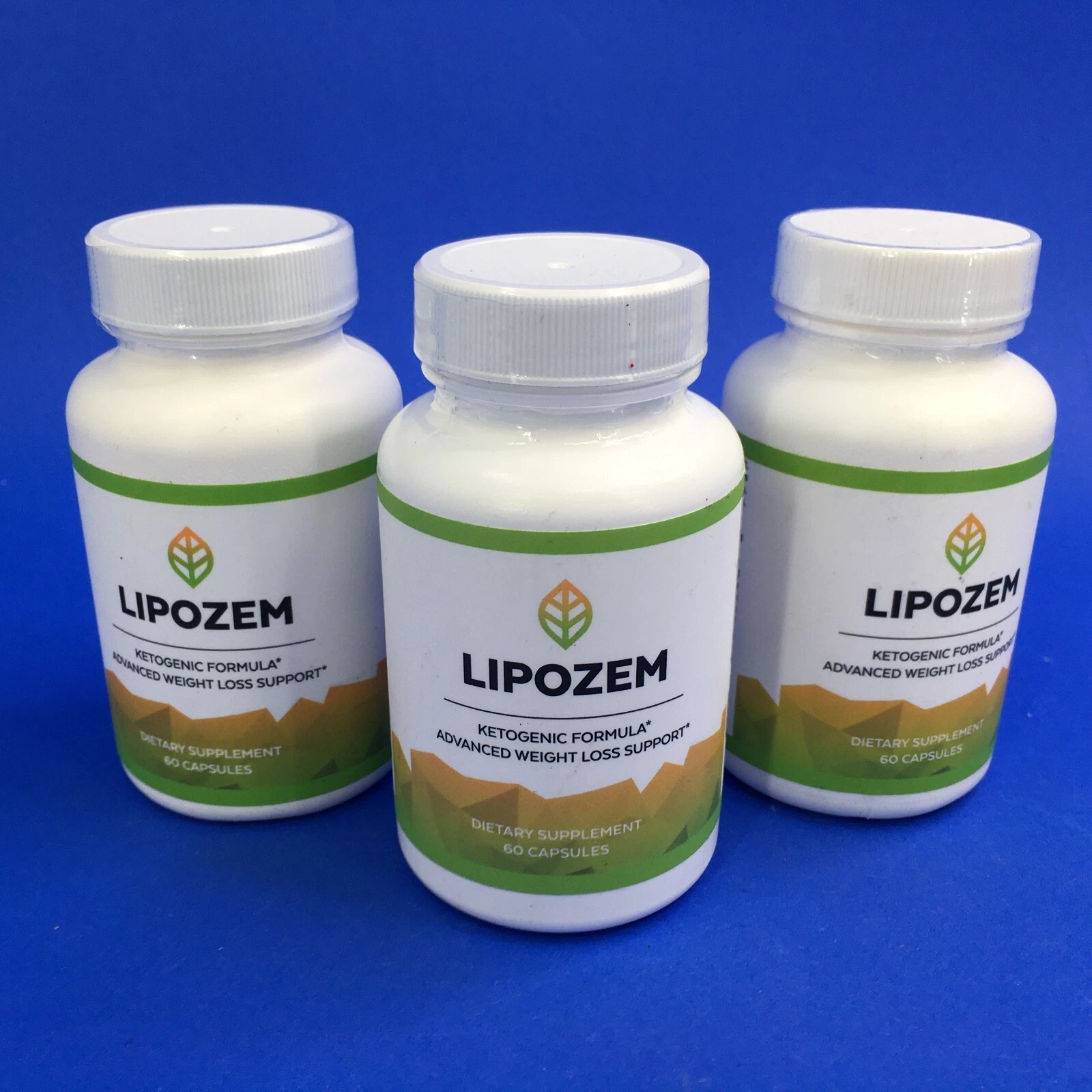 Lipozem Ketogenic Formula Advanced Weight Loss Support 60 Capsules (Lot of 3)