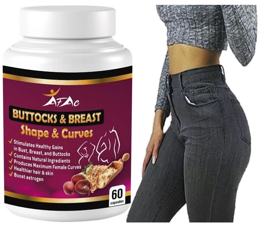 Butt pills 60 caps 1 Bottle Enhancement lift levanta cola Gluteos BOTTOM BUSTER