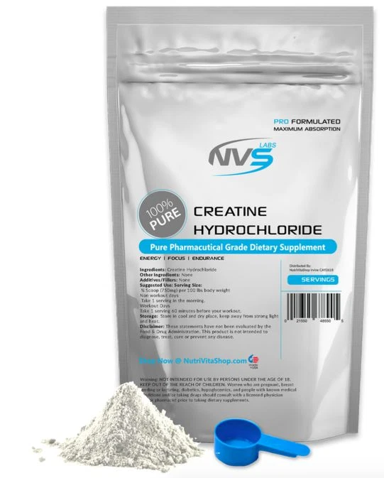 2500g (5.5 lb) NVS CREATINE HYDROCHLORIDE (HCL)