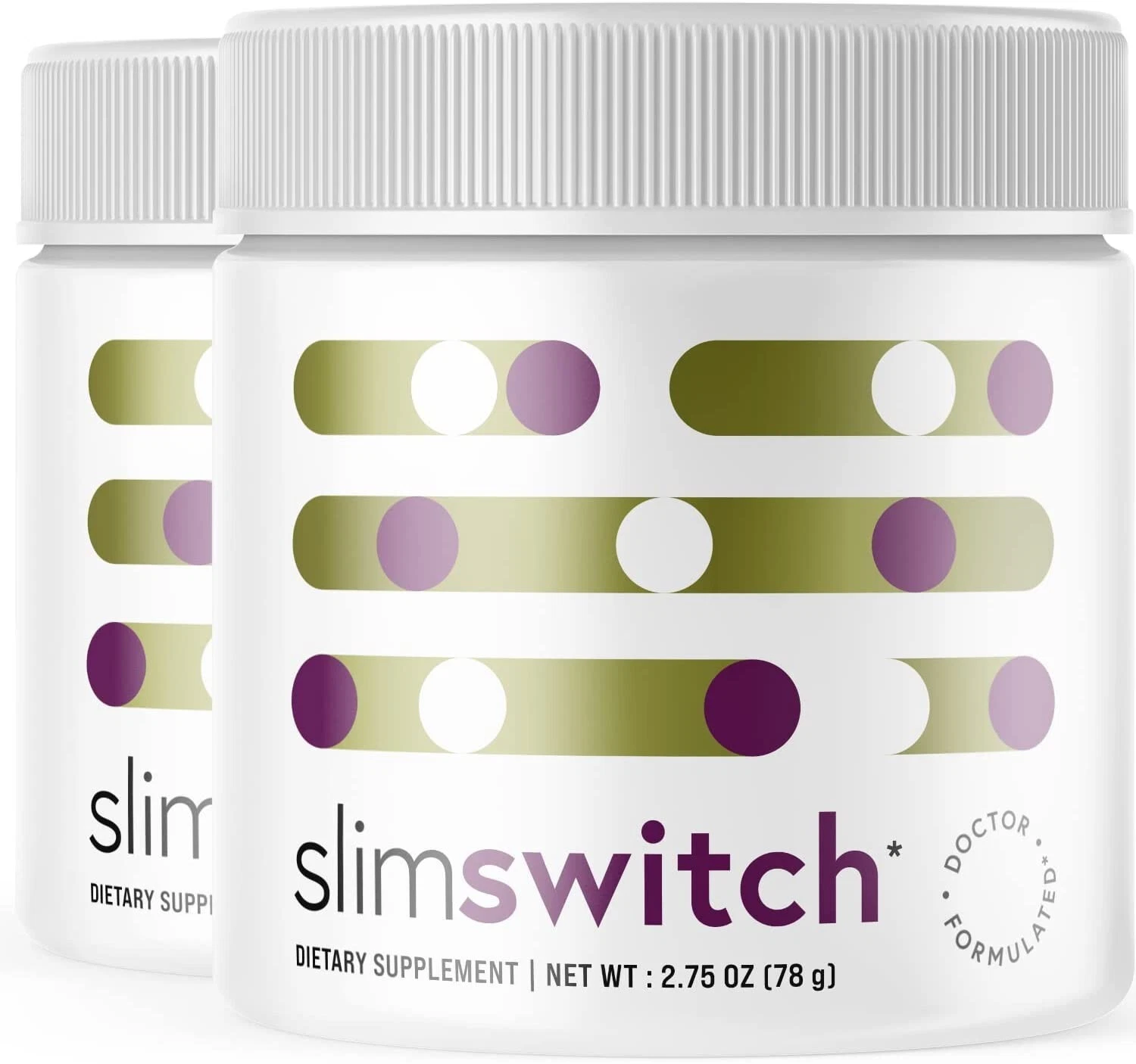 2 Pack - Slimswitch - Weight Management Support Supplement Powder