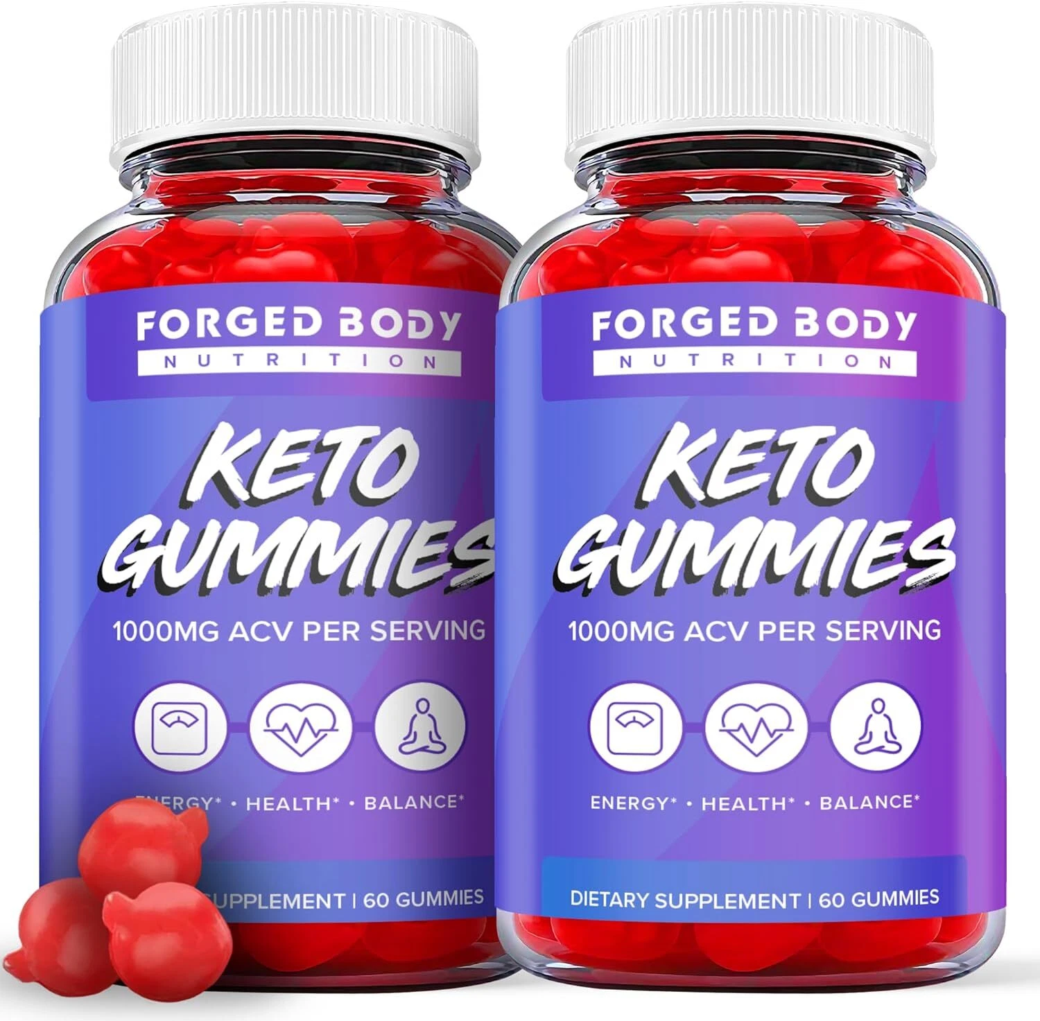 Forged Body Keto Gummies - Forged Body ACV Gummys Weight Loss OFFICIAL - 2 Pack