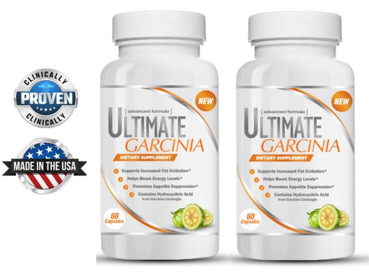 Ultimate Garcinia (2 PK) | Weight Loss/Fat Blocker/Reduce Calories/Diet/Wellness