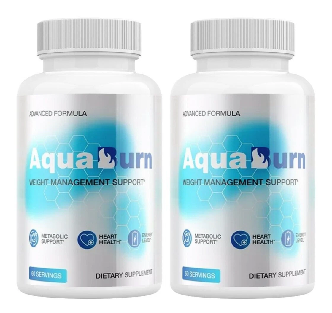 (2 Pack) Aqua Burn Keto Capsules - AquaBurn Weight Loss Keto Pills, All Natural