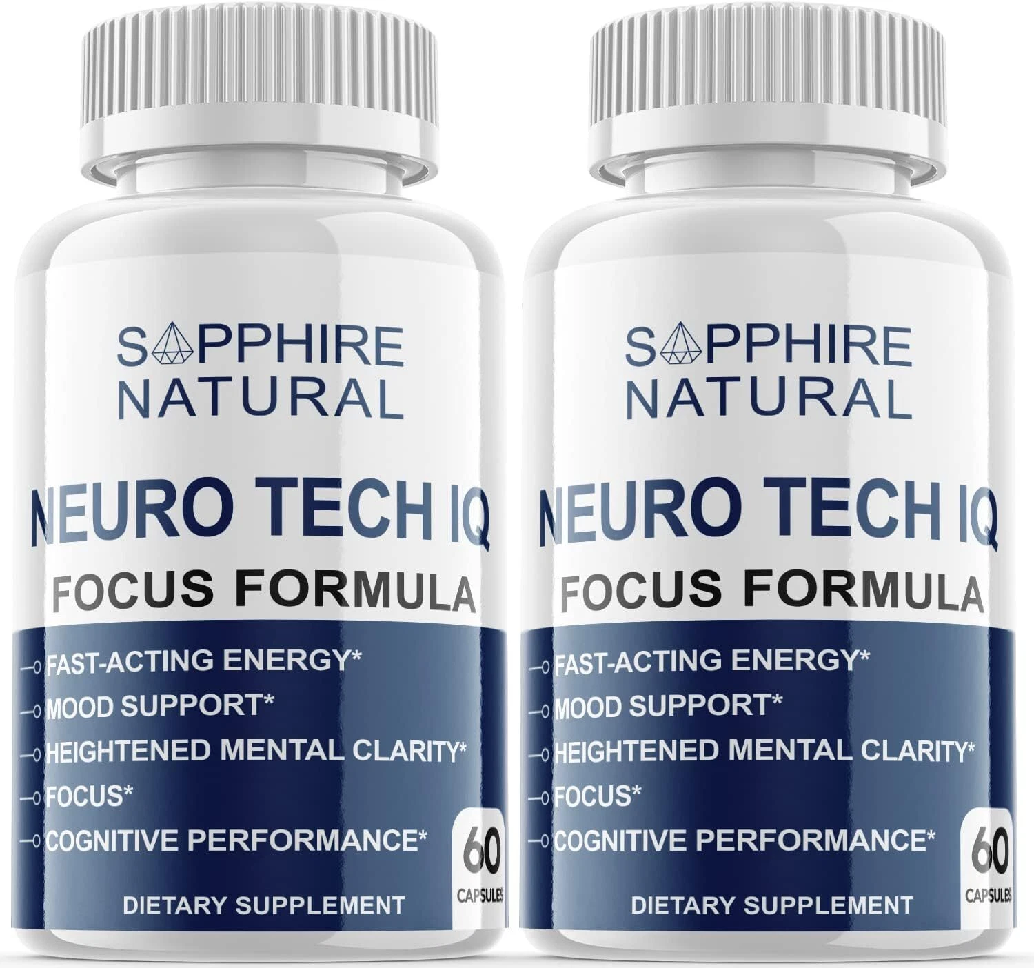 Neuro Tech IQ Pills- Neuro Tech IQ Nootropic Supplement For Brain Health -2 Pack