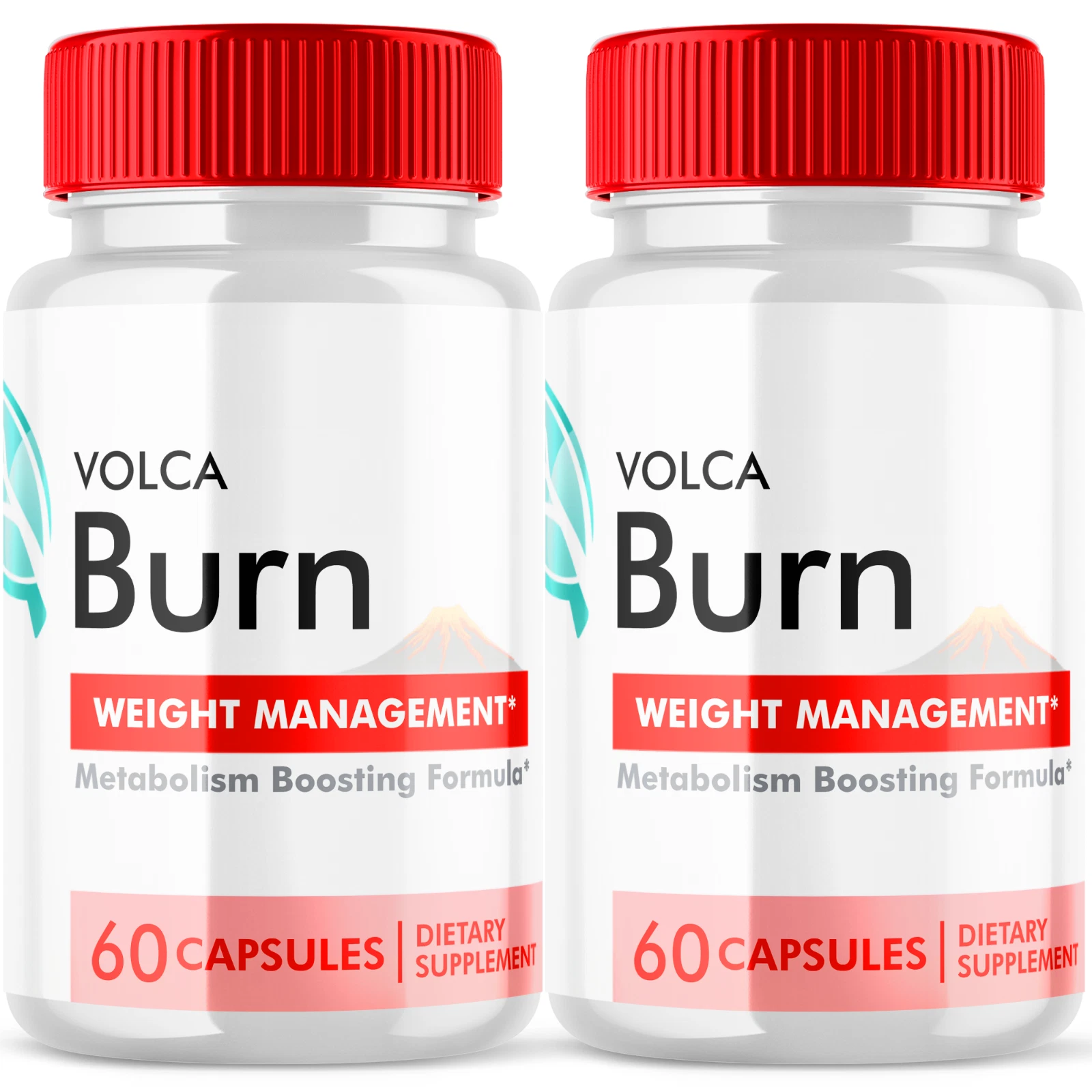 Volca Burn Advanced Formula Natural Energy & Workout Support Supplement 120 Caps