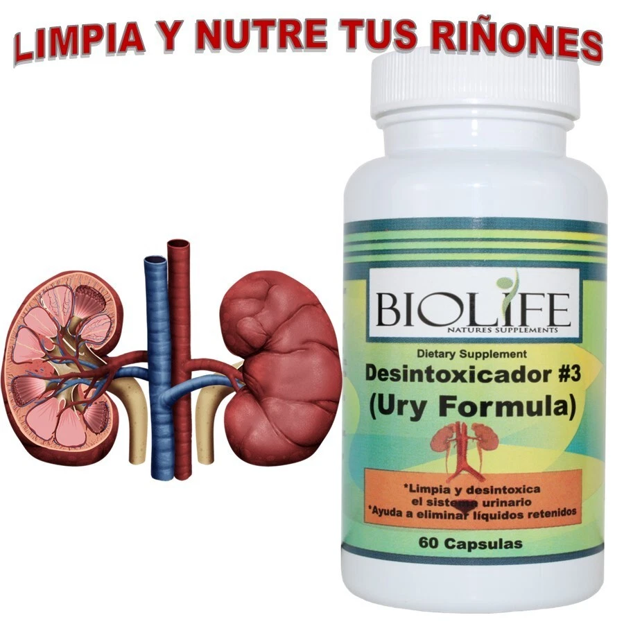 DESINTOXICADOR PARA LOS RIÑONES (100% Natural)