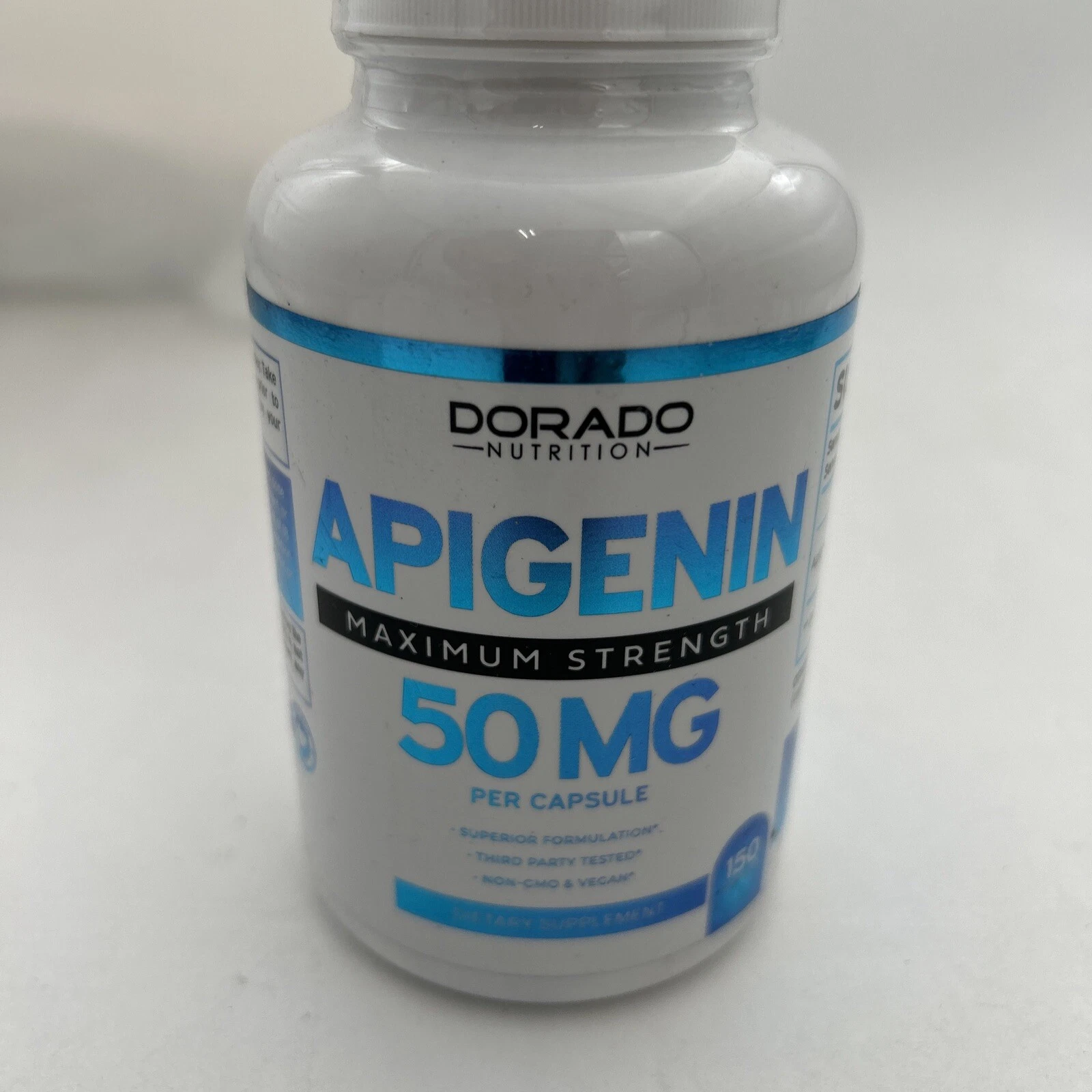 Apigenin Capsules 50mg - Sleep Aids, Provides Natural Sleep Support, 150 Caps