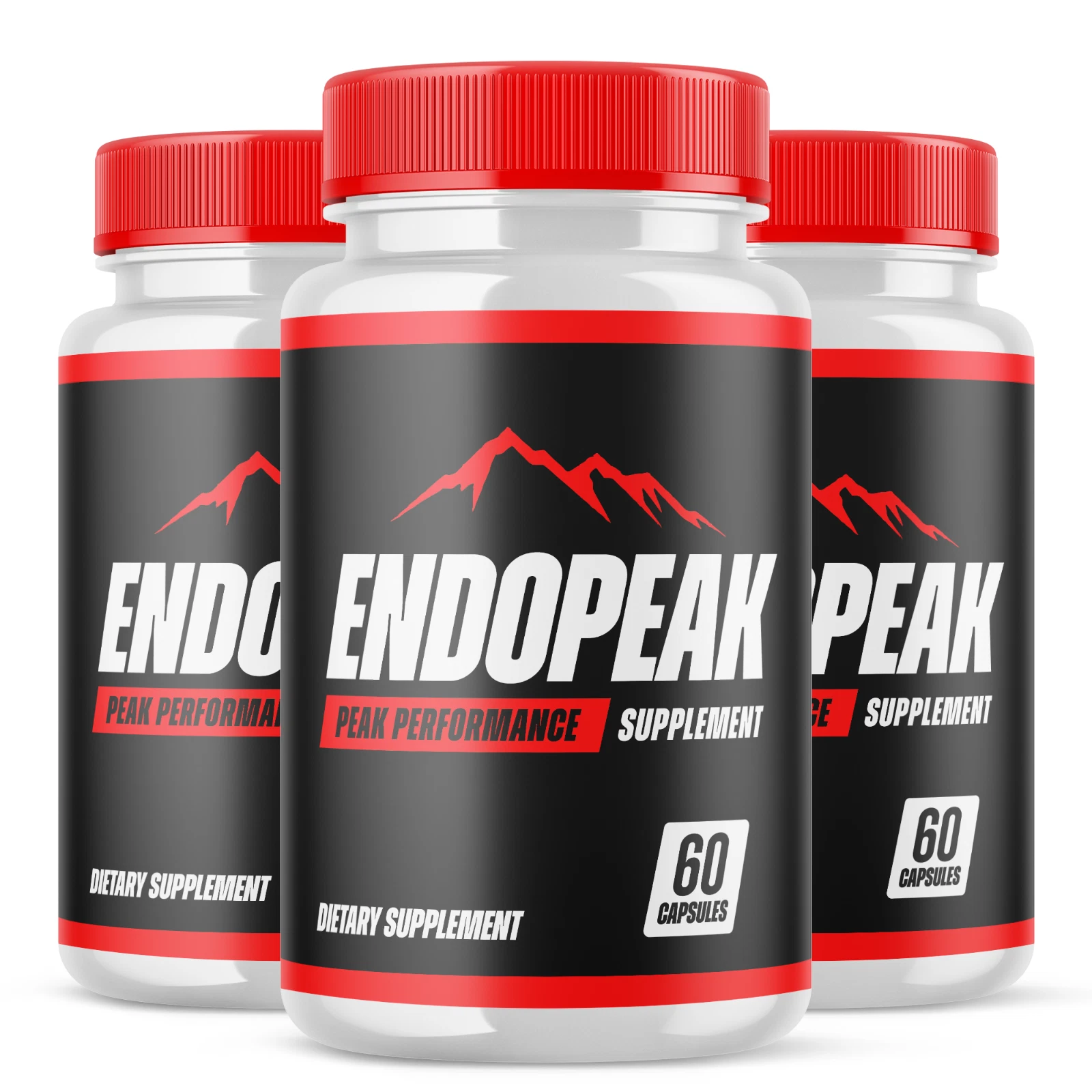 (3 Pack) Endopeak Male Pills, Endo Peak Male Vitality Supplement (180 Capsules)