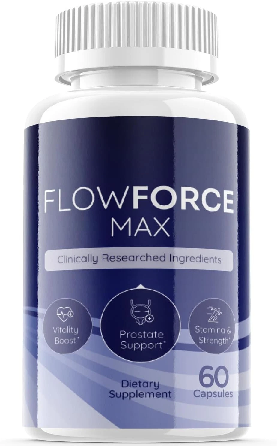 FlowForce Max - Vegan, Male Vitality Supplement Pills , Capsules (1 Pack)