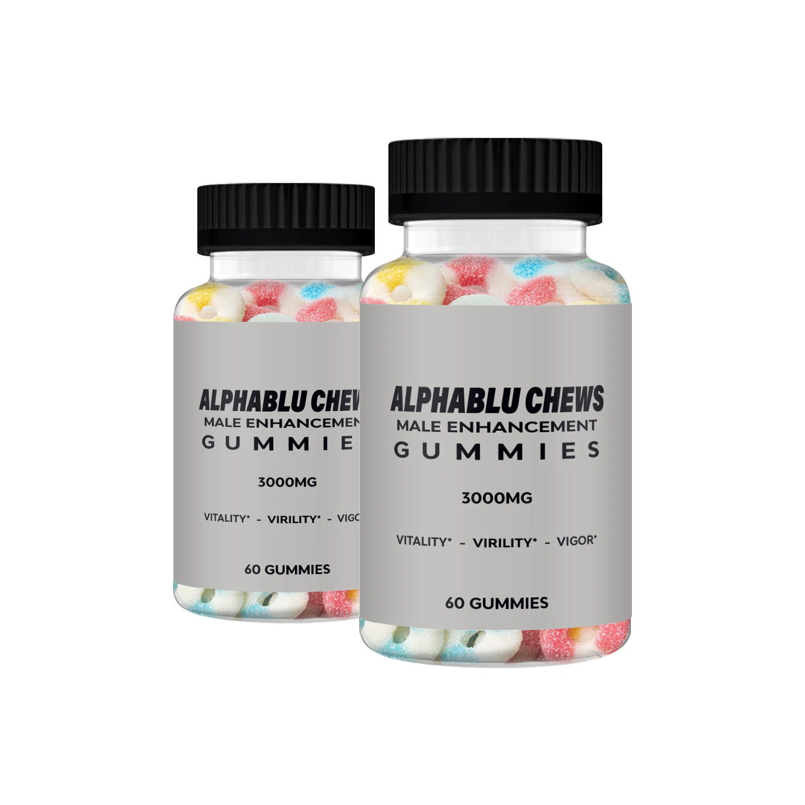 Alphablu Chews - Alphablu Chews Male Gummies (2 Pack)