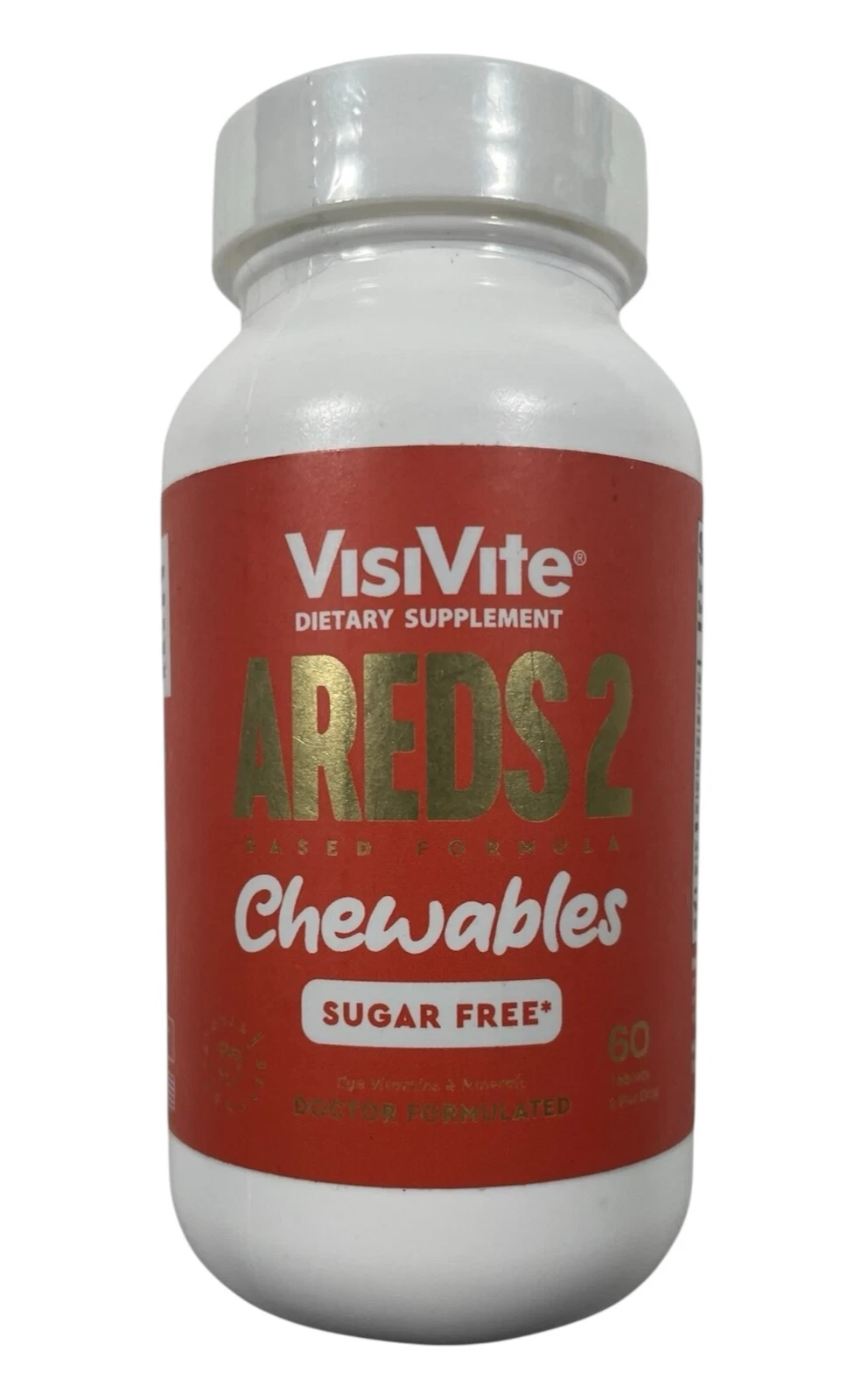 VisiVite AREDS 2 - Eye Health - Orange Flavor - 60 chewable tablets - Exp 05/26