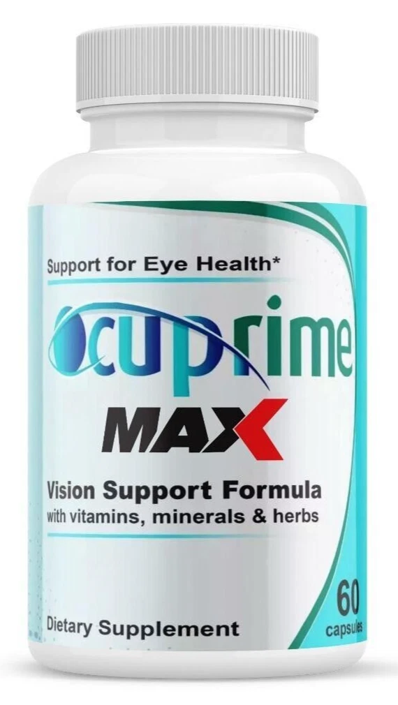 (1 Pack) Ocuprime Max Vision Formula, Occuprime Max Supplements Eye Pills