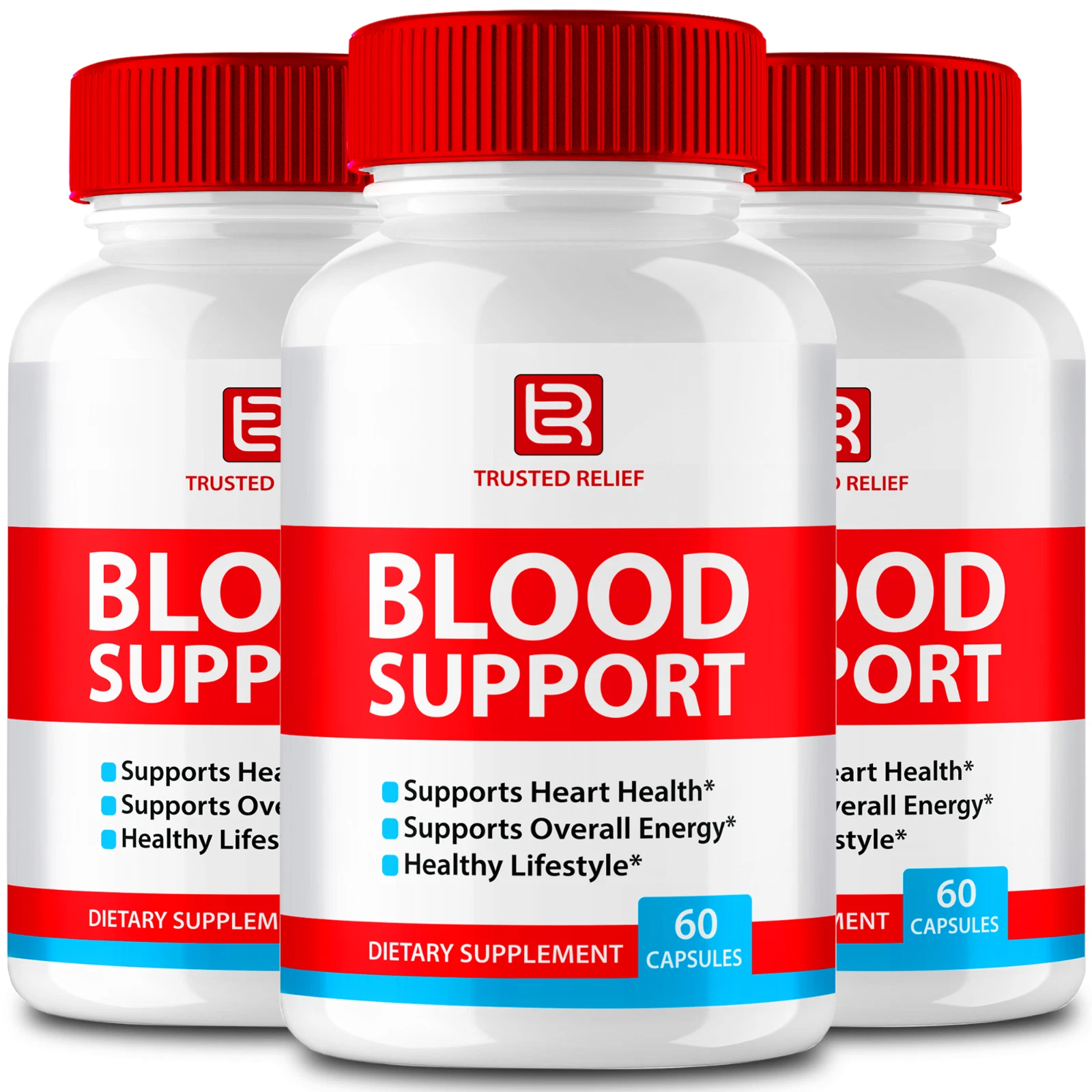(3 Pack) Trusted Relief Advanced Blood Support Pills Healthy Blood Sugar Levels