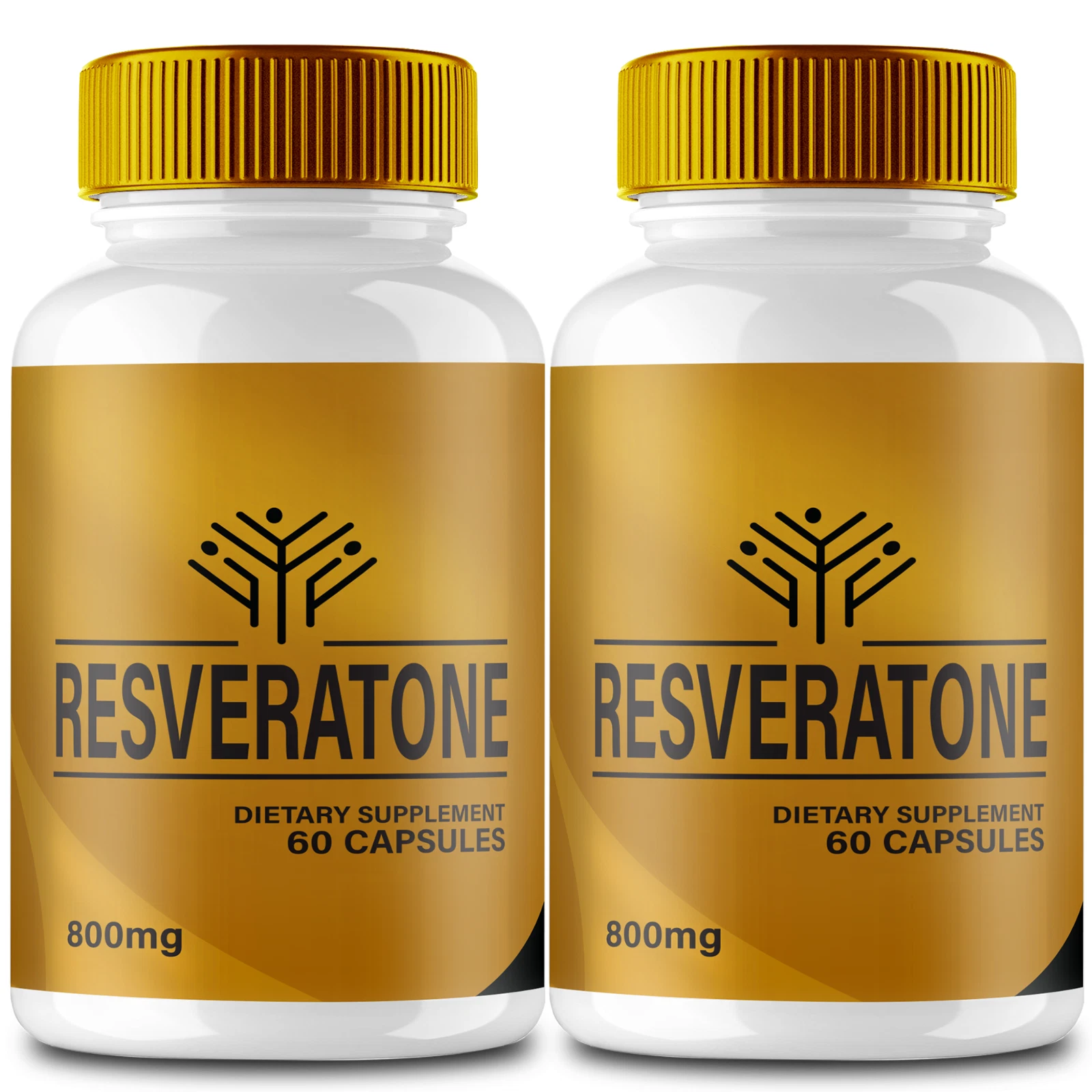 (2 Pack) Resveratone Keto Capsules - Support Weight Loss & Digestion Pills