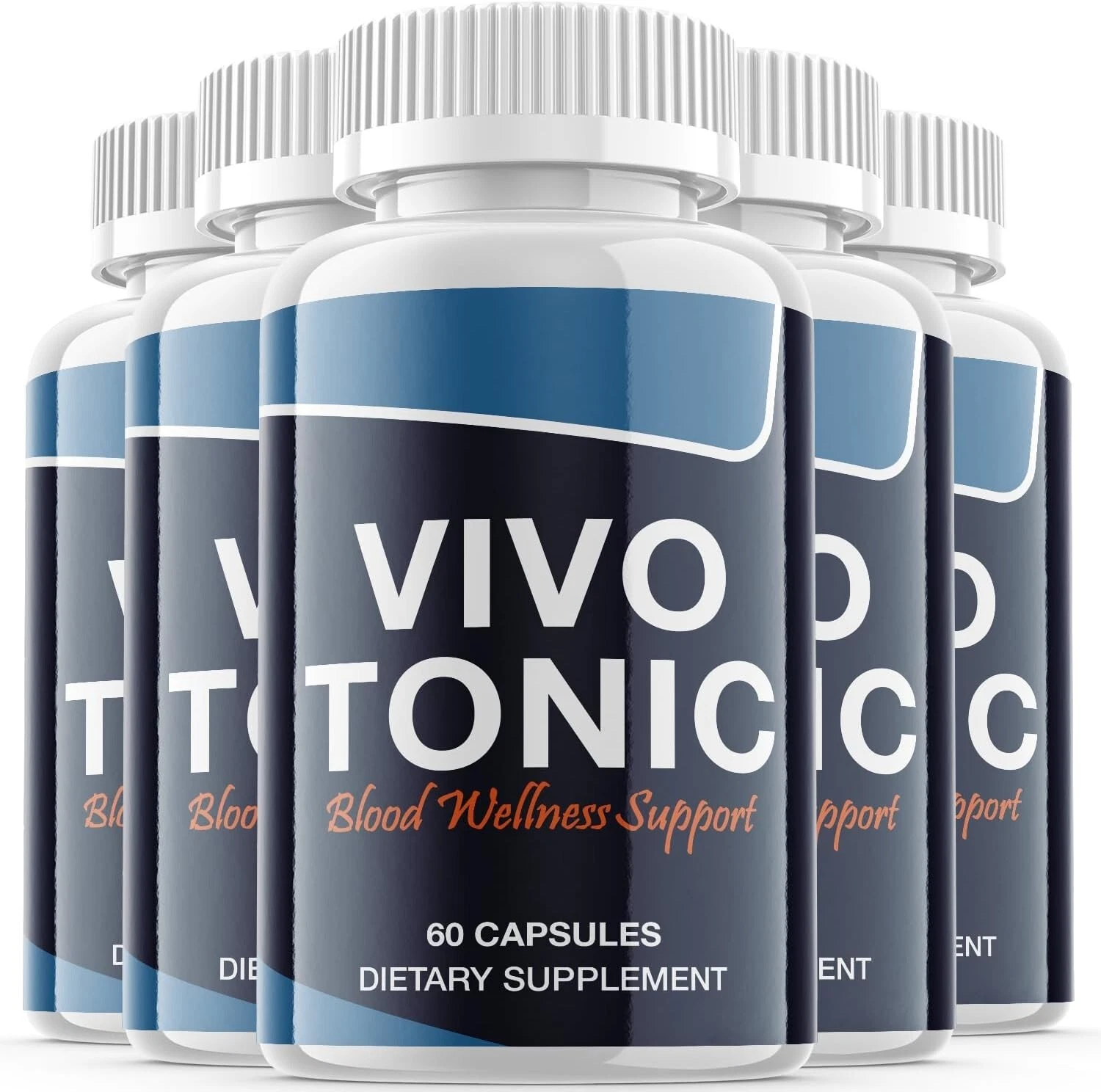 5 - Vivo Tonic Blood Capsules, VivoTonic Support Blood Sugar & Glucose-300 Pills