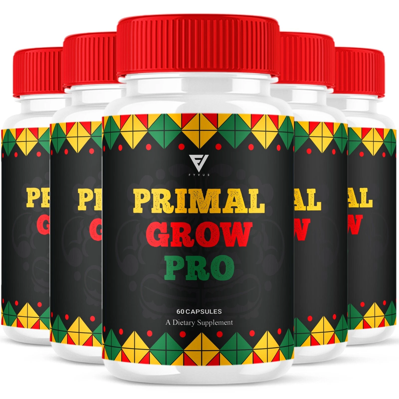 (5 Pack) Primal Grow Pro Capsules PrimalGrow Pro Max Performance (300 Capsules)