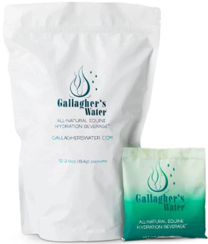 GALLAGHER'S WATER All-Natural Equine Hydration Beverage 2oz 12pk