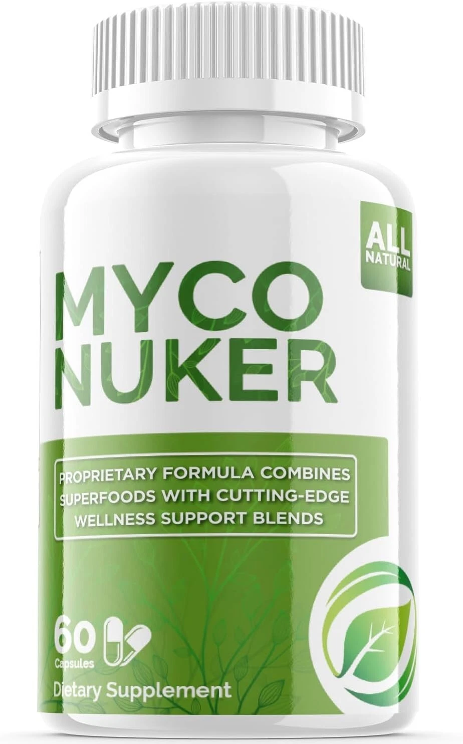 1 - Myco Nuker Capsules - Gut Health & Wellness Support Supplement - 60 Pills