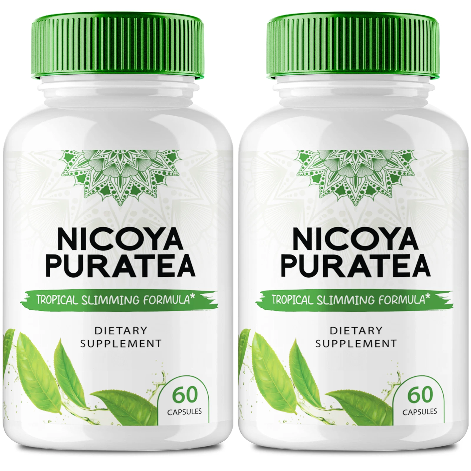 (2 Pack) Nicoya Puratea Keto Capsules, Supports Weight Loss & Digestion Pills