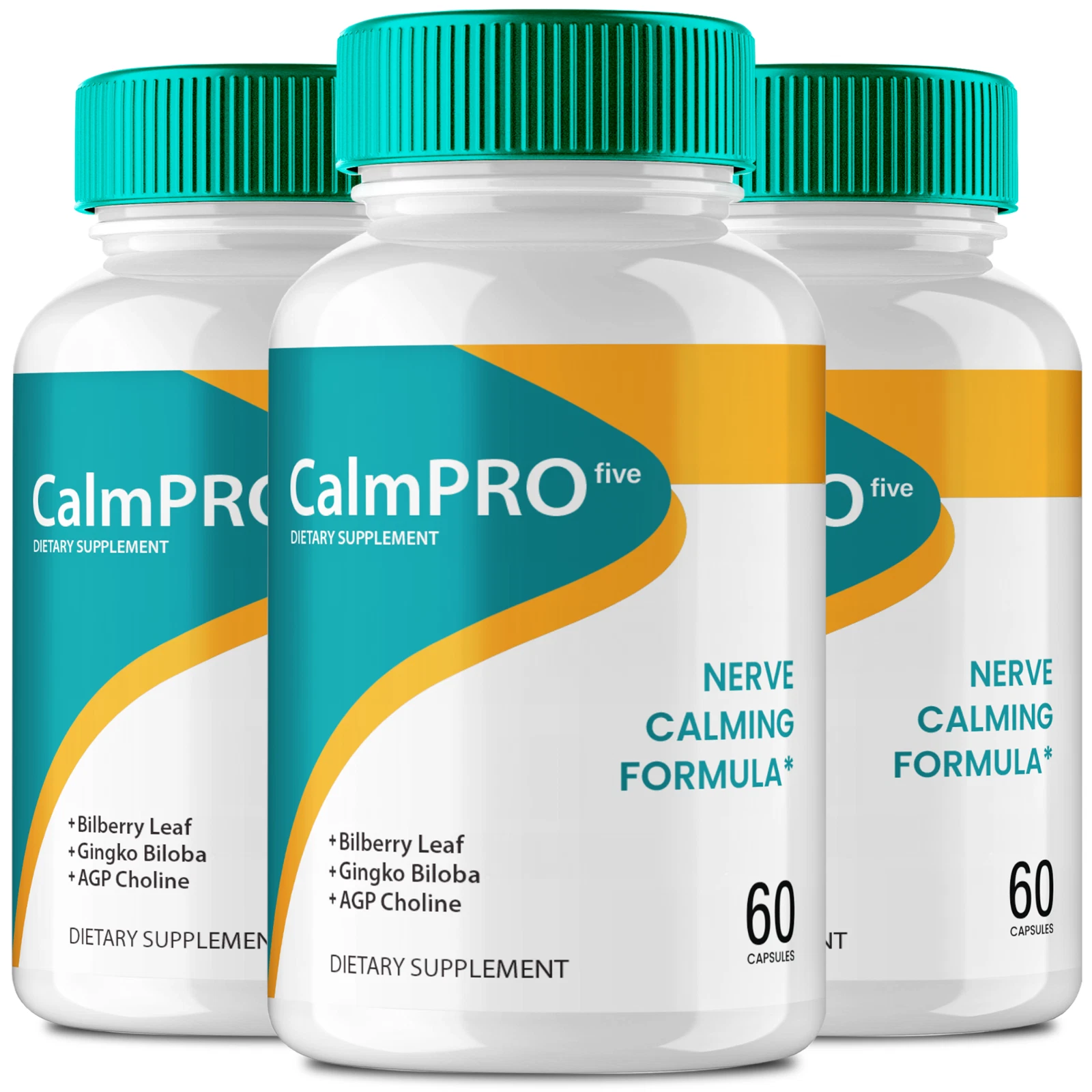 CalmPro 5 Nerve Calming Formula Supplement Calm Pro 5 Fast Ship 180 Capsules