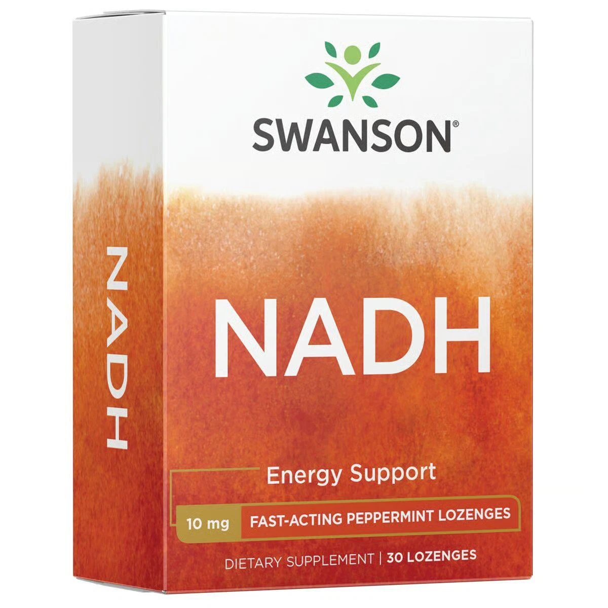 Swanson Fast-acting Nadh High Bioavailability 10 mg 30 Lozenges