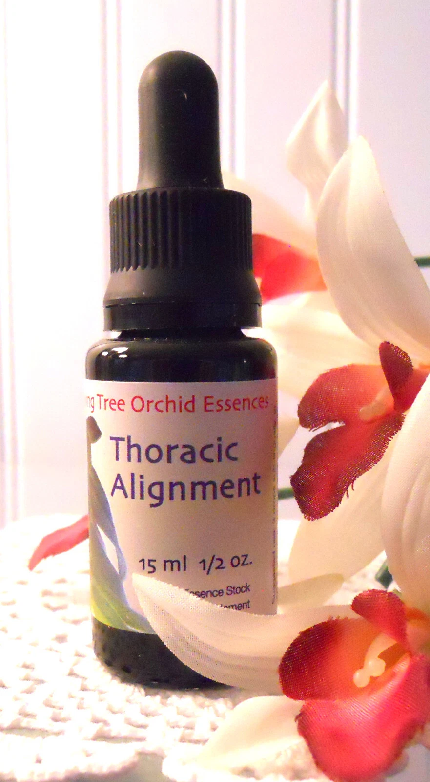 Living Tree Orchid Essences THORACIC ALIGNMENT 15 ml 1/2 oz