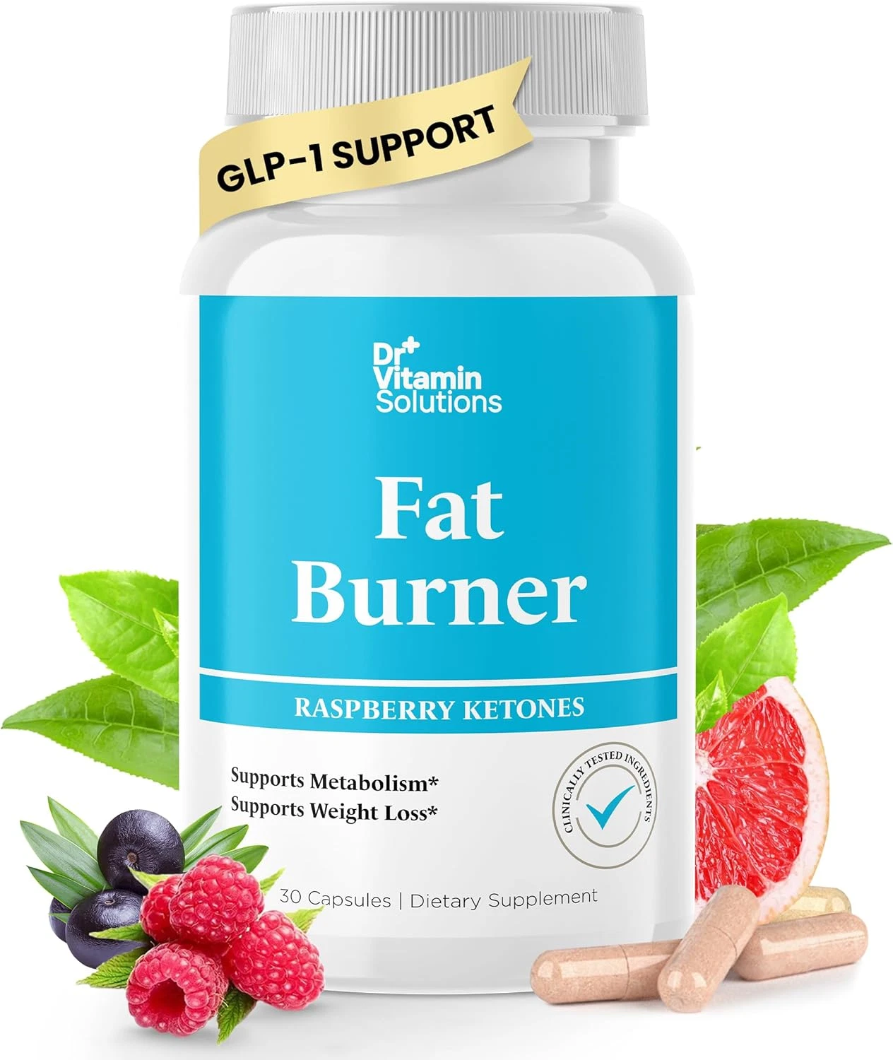 Dr Vitamin Fat Burner for Women with GLP-1 Support - Weight Loss Supplements ...