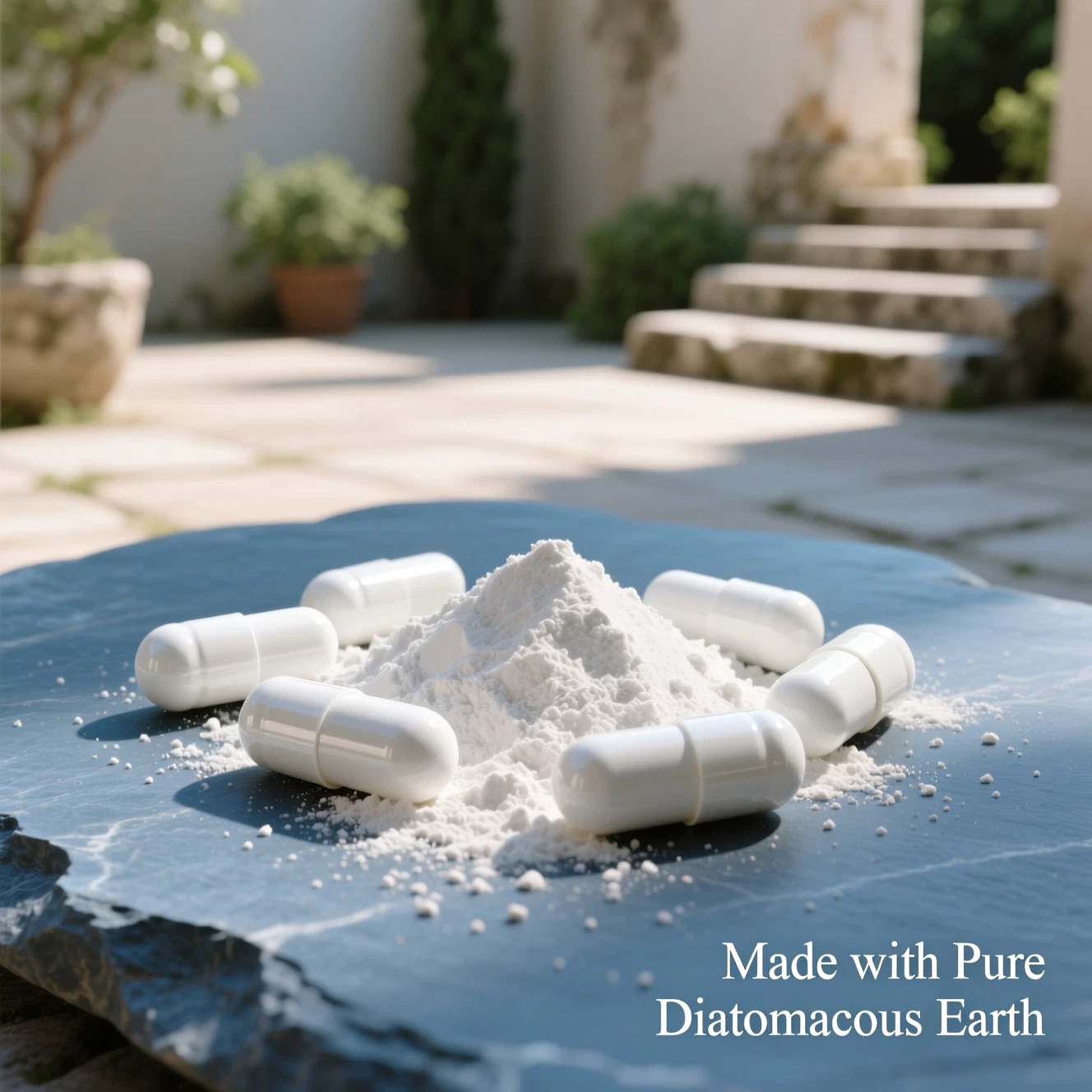 Diatomaceous Earth (Food Grade) capsules 300mg