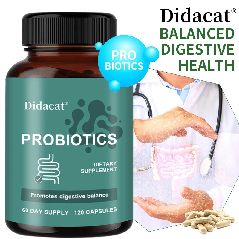 Gut Health 3-In-1 Probiotics - Supports Digestive Health And Gut Health
