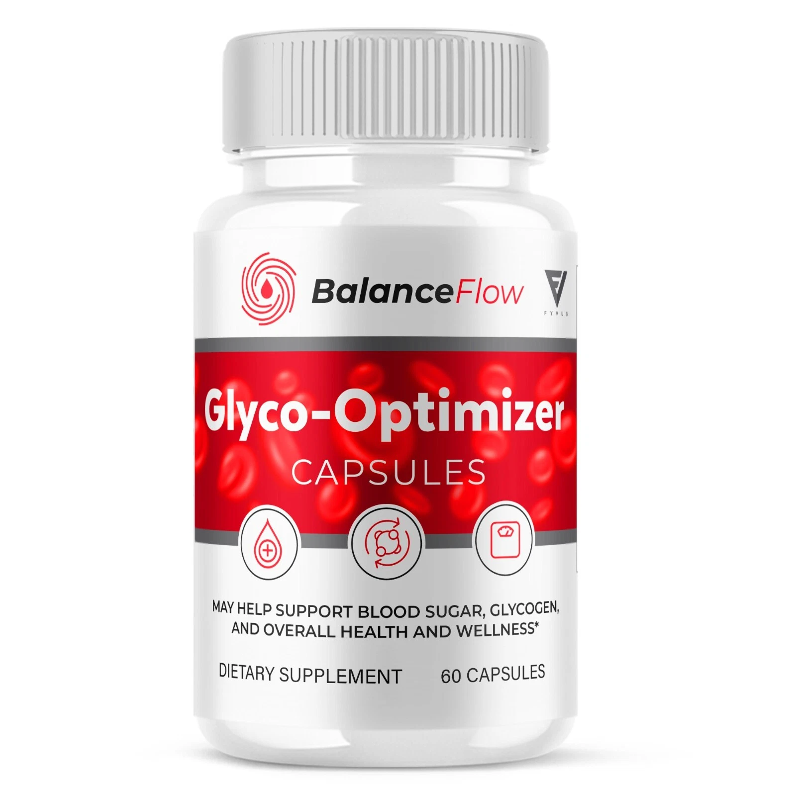 Balance Flow Glyco Optimizer Supplement BalanceFlow (60 Capsules)