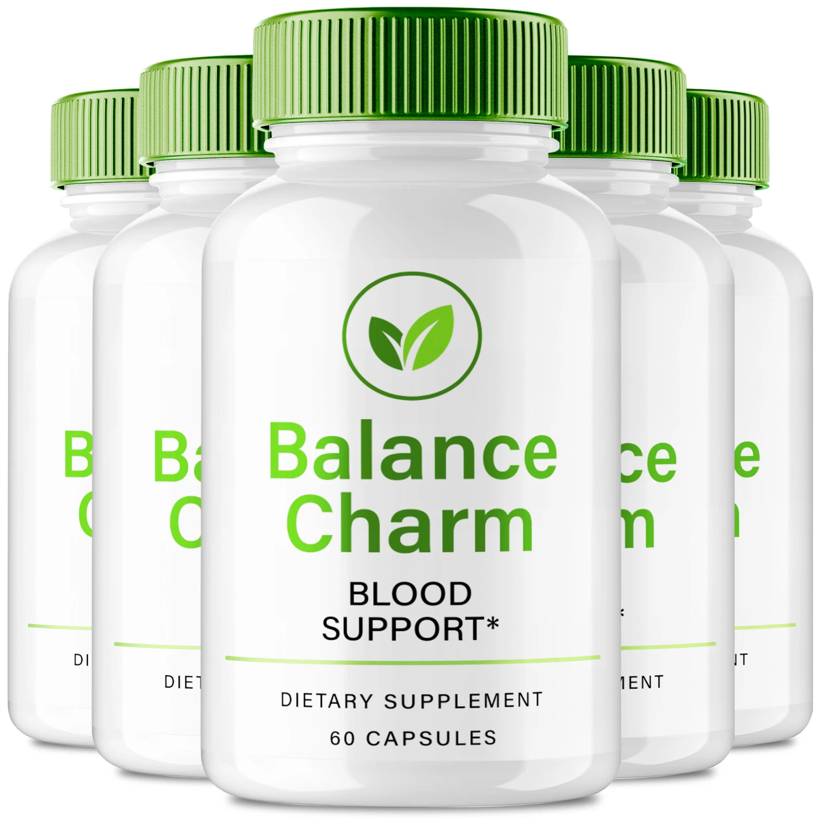 (5 Pack) Balance Charm Blood Capsules for Healthy Circulation & Stable Levels