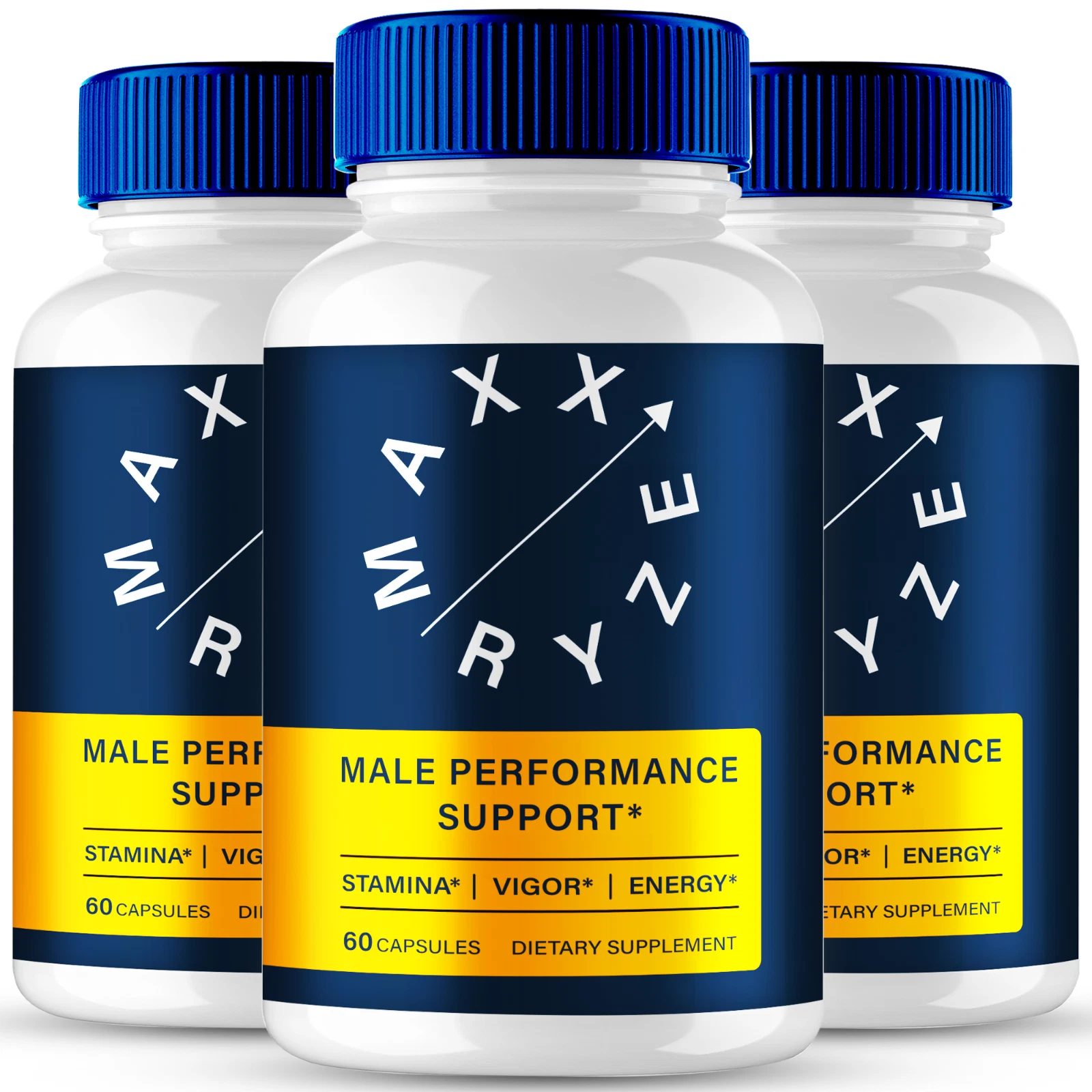 (3 Pack) Maxx Ryze for Men, MaxxRyze Advanced Male Energy & Vitality Pills