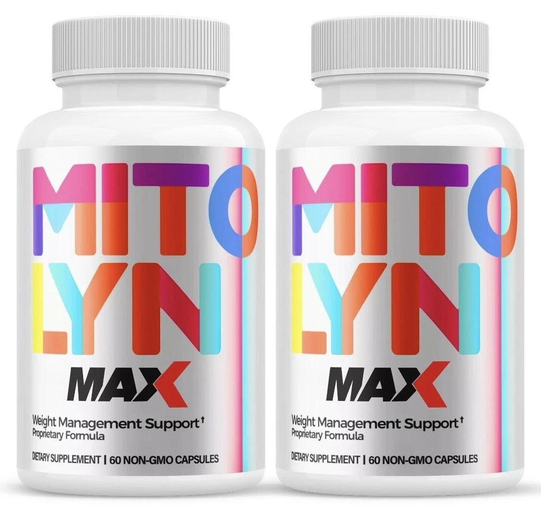 (2 Pack) Mitolyn MAX Capsules, Keto Pills for Weight Loss Support Management