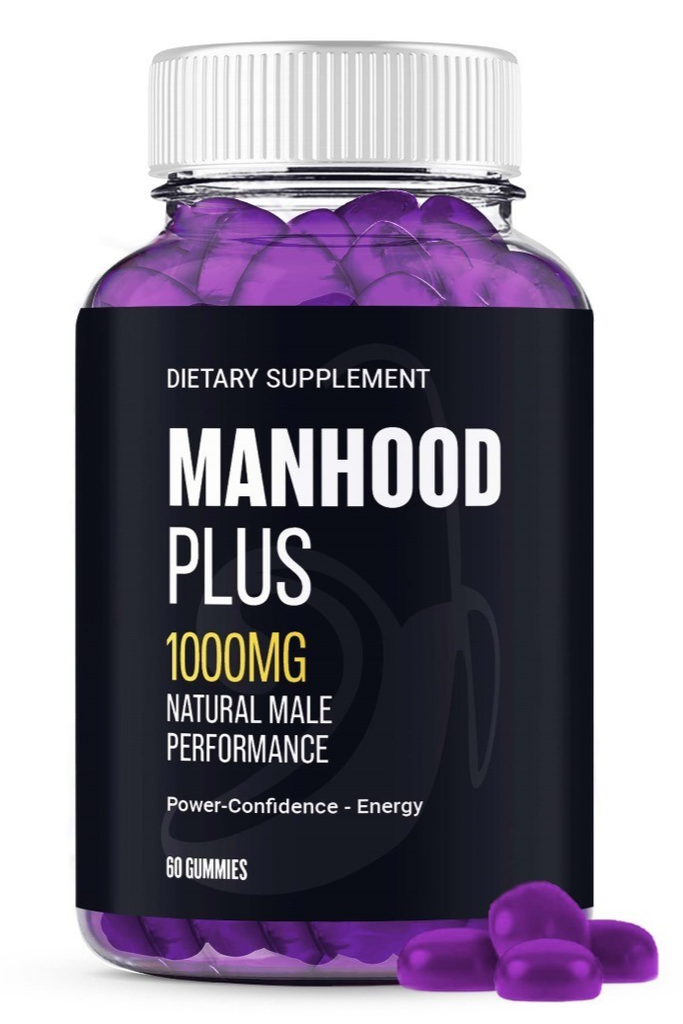 Manhood Plus Gummies - Support for Enhanced Energy and Vitality ( 1 Pack )