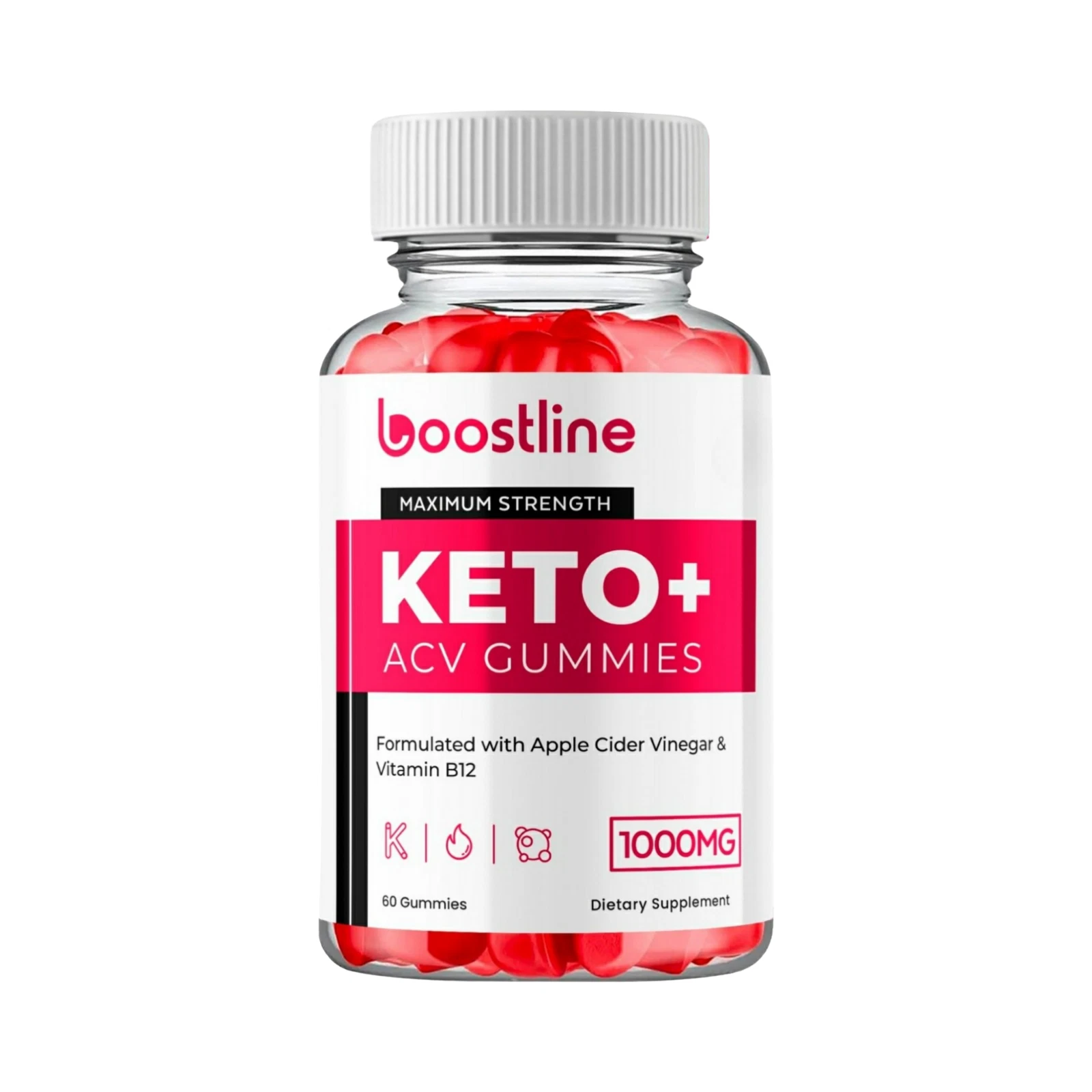 Boostline Keto ACV Gummies, Boost Line Gummies Weight Loss - 60 Gummies