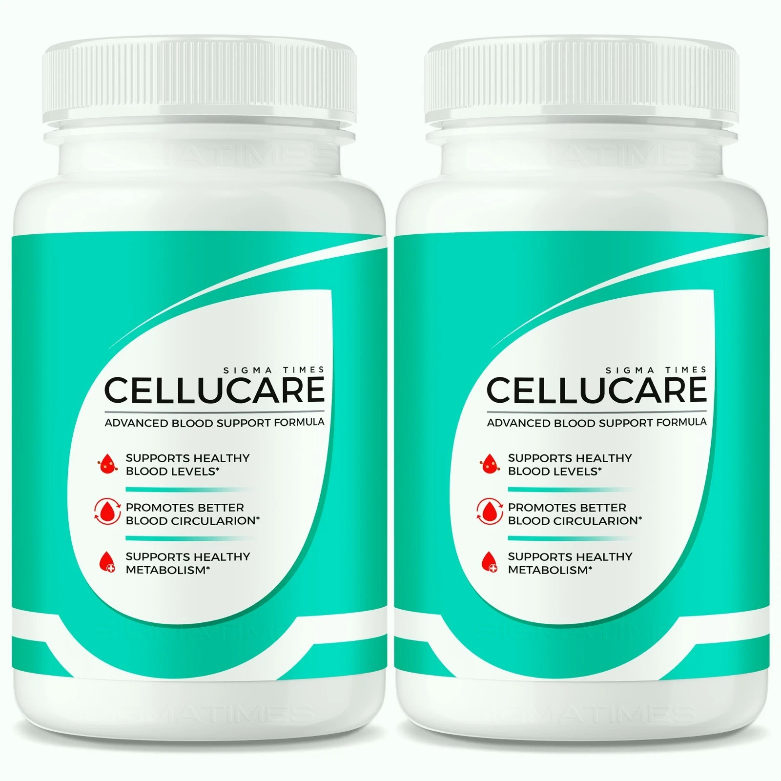 (2 Pack) CelluCare Blood Support Pills for Combating Fatigue & Boosting Energy