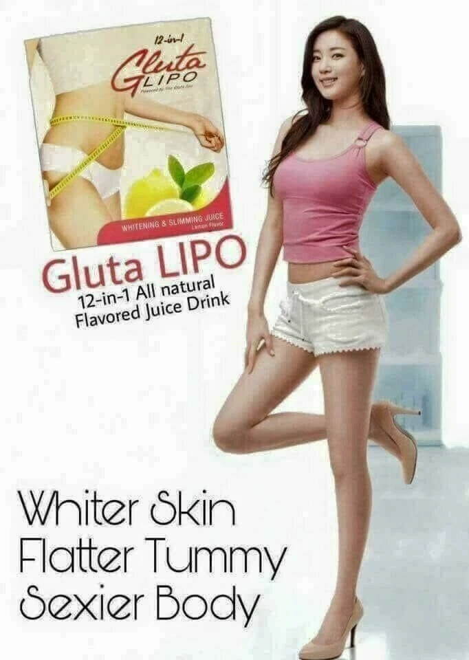 ❤️Gluta Lipo 12in1 Whitening & Slimming Lemon Juice Powder(🇺🇸seller)