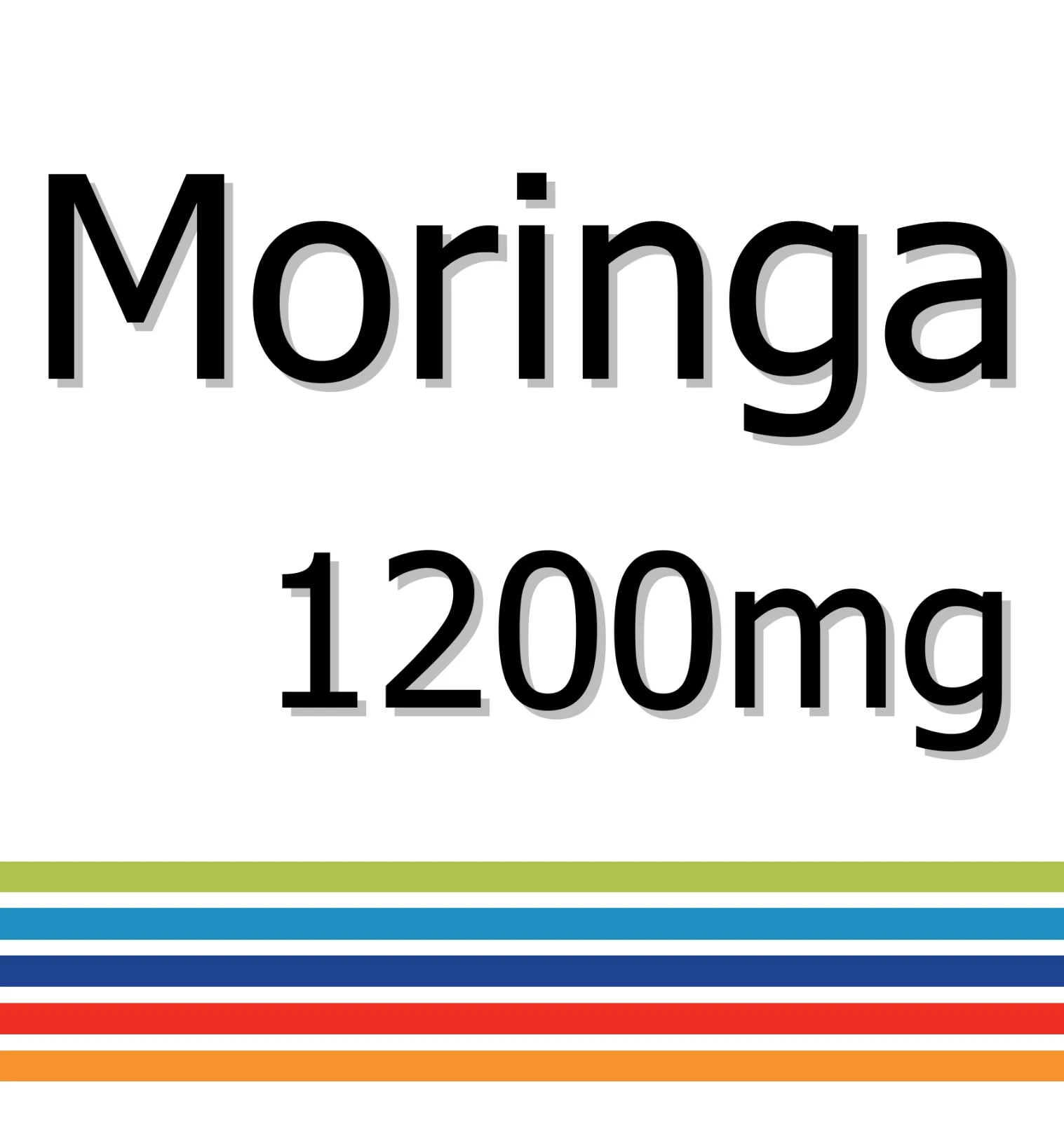 Moringa 1200mg x 90 Tablets - Digestive Aid