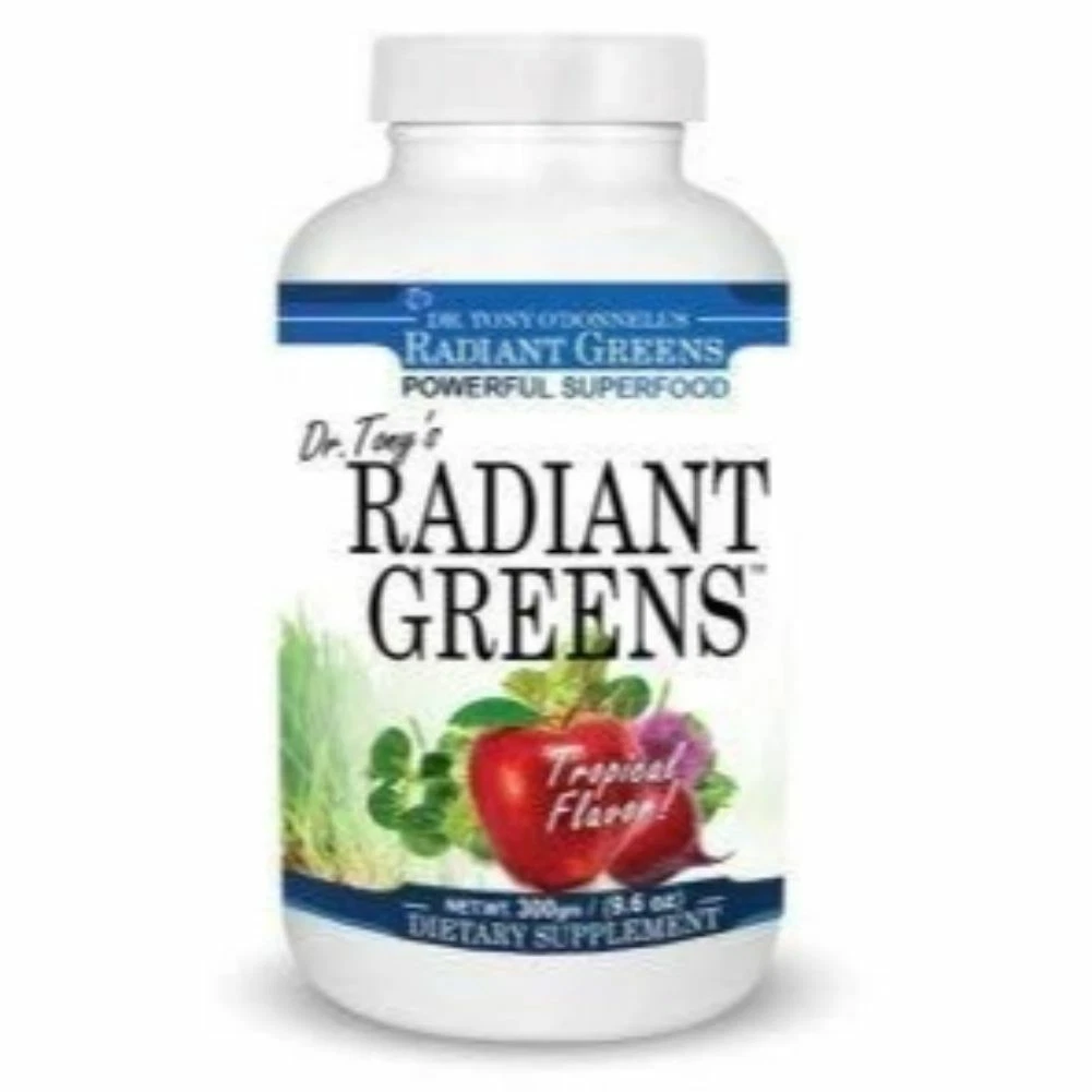 G.W. Health Products by Tony O'Donnell Radiant Greens (Tropical) - 9.6 Ounces