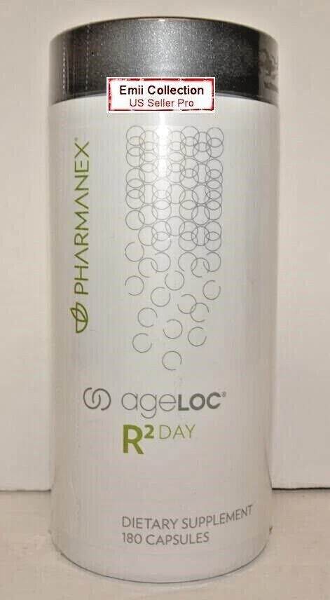 Nu Skin Nuskin Pharmanex ageLOC R2 Day (Vitality) 180 Capsules Sealed Brand New