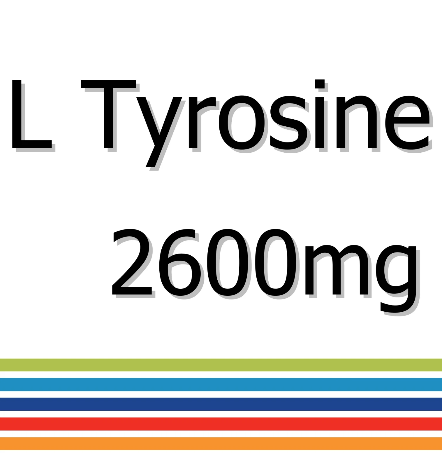 L Tyrosine 2600mg x 30 Tablets - Sleep Quality