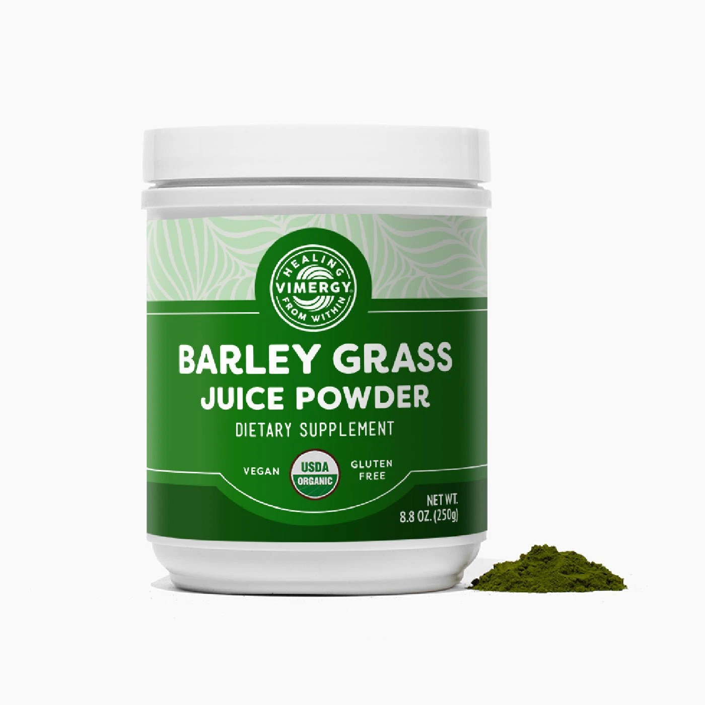 Vimergy USDA Organic Barley Grass Juice Powder, 62 Servings