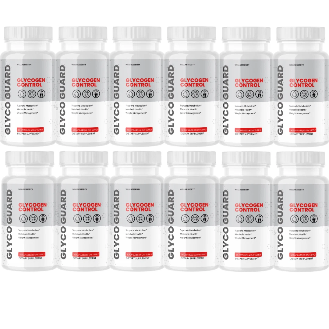 Glyco Guard Blood Sugar GlycoGuard Glycogen Supplement - 12 Bottles