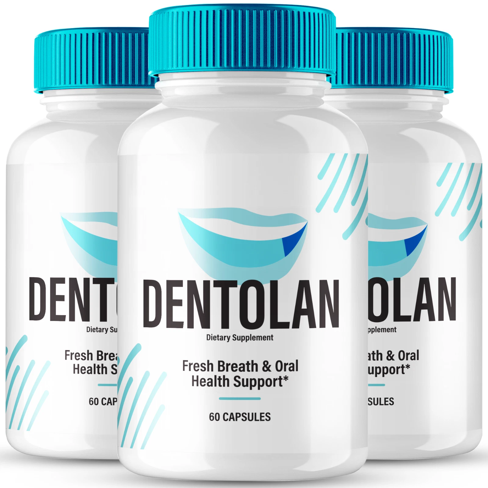 (3 Pack) Dentolan Capsules, Fresh Breath & Oral Health Support Supplement Pills