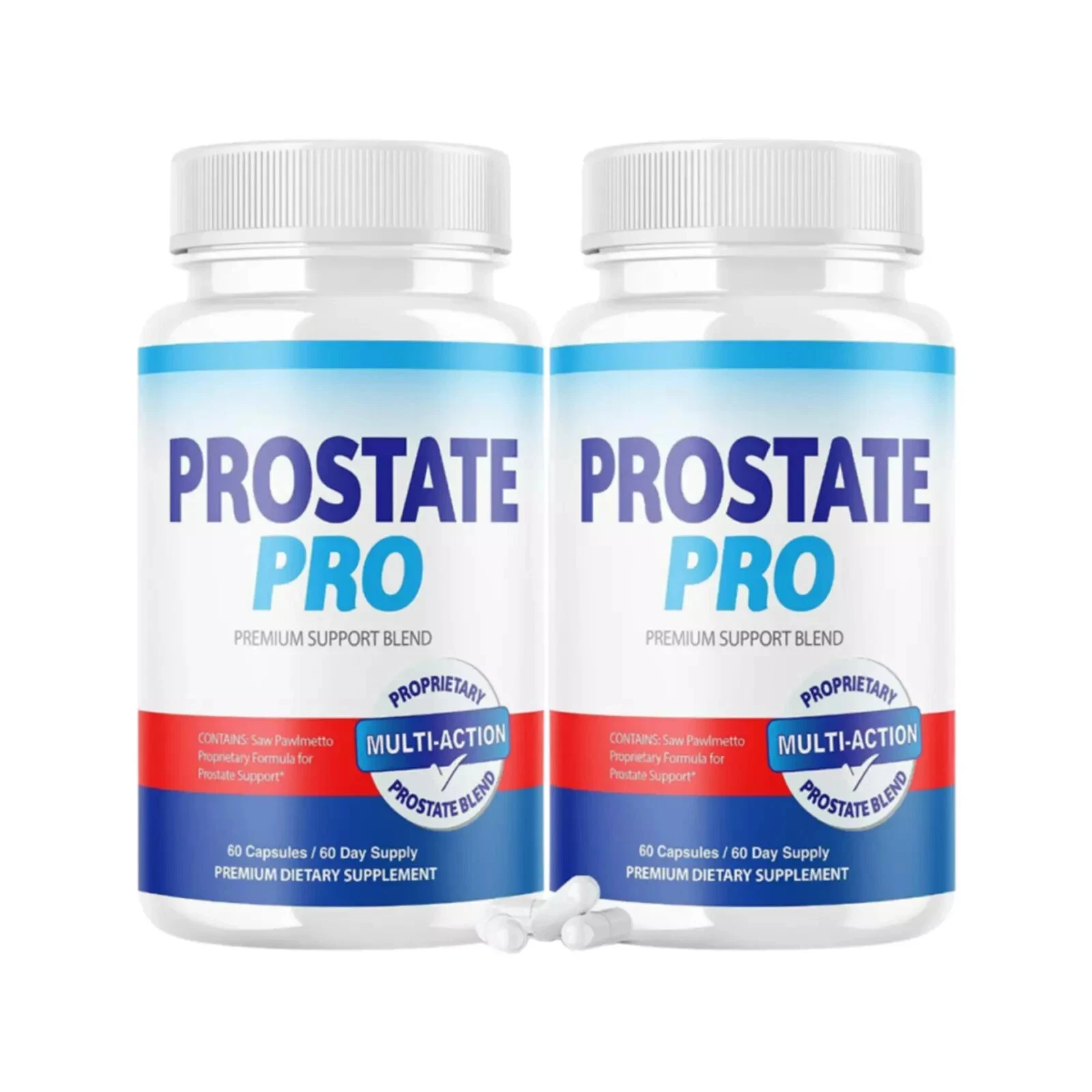 Prostate Pro Supplement for Men Advanced Prostate Health Support Pills (2 Pack)