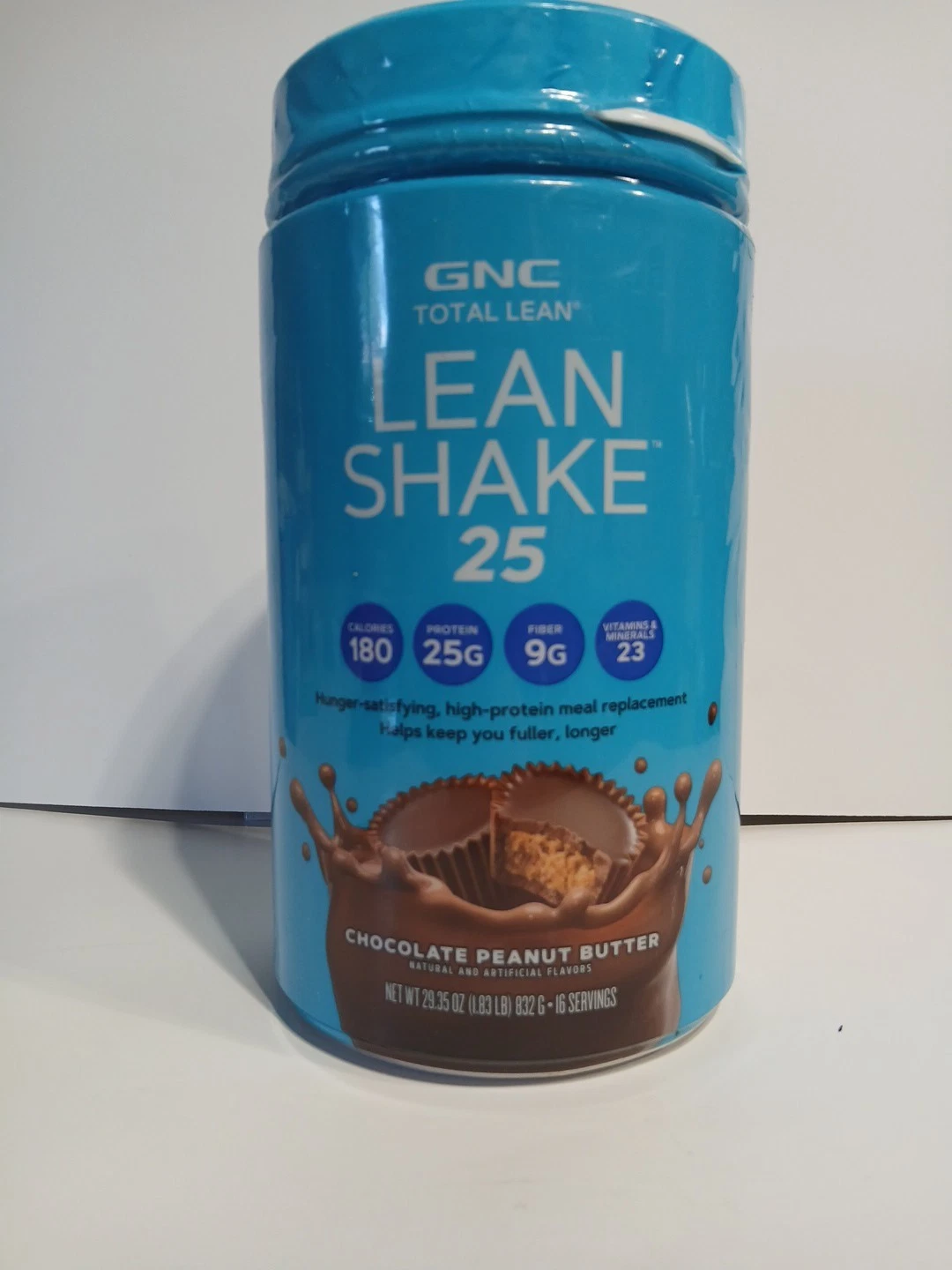 GNC Total Lean | Lean Shake 25 Protein Powder | Banana Str Berry Exp 8/2026