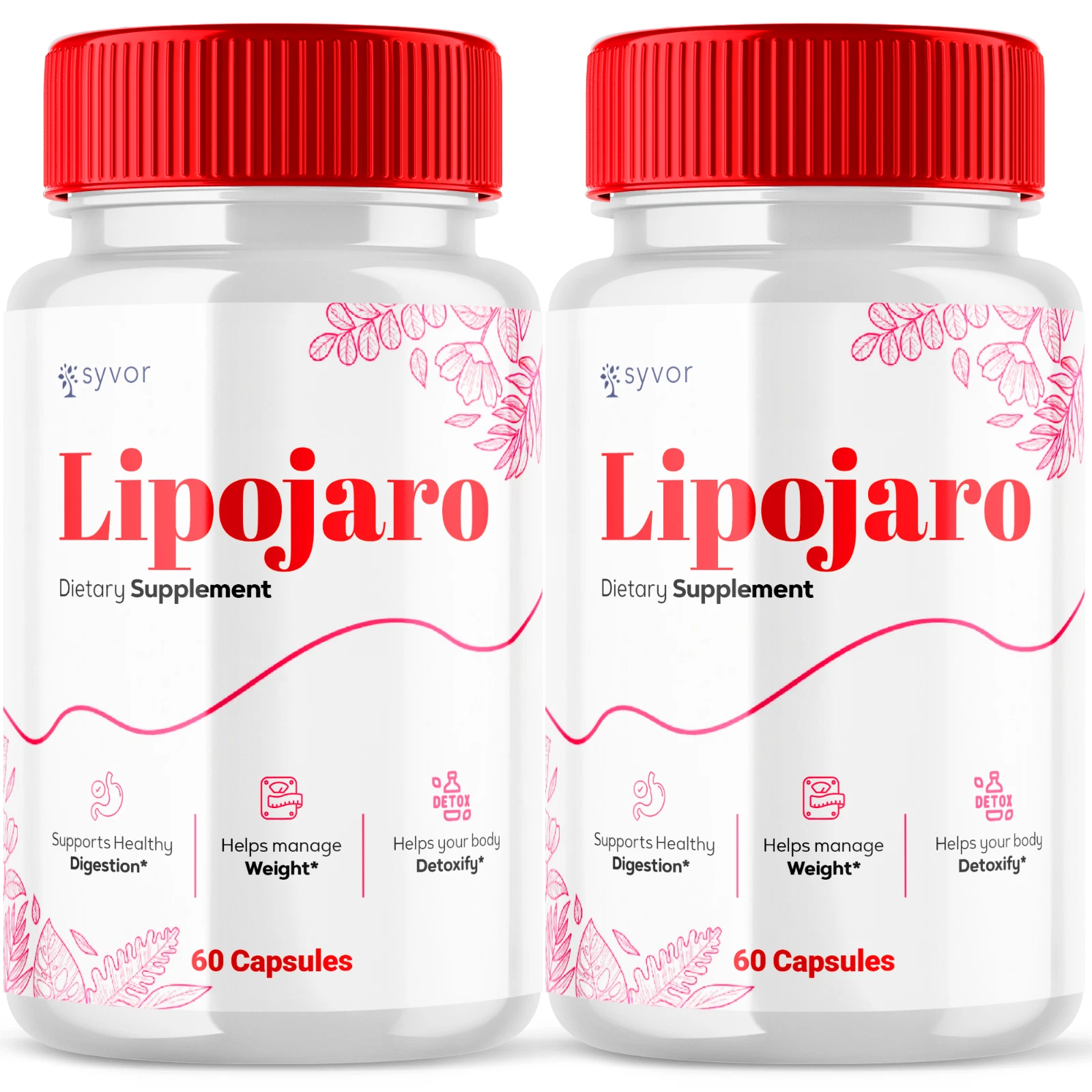 Lipojaro Advanced Formula Supplement to Support Digestion & Fitness 120 Capsules