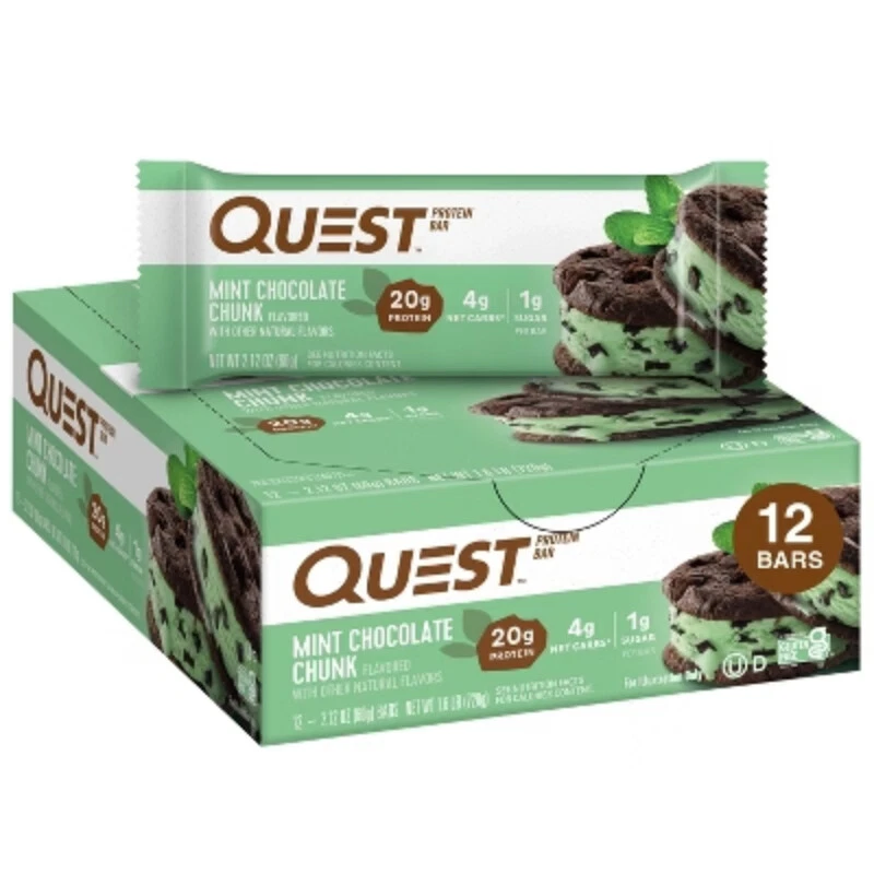 Quest Nutrition Protein Bar - Mint Chocolate Chunk