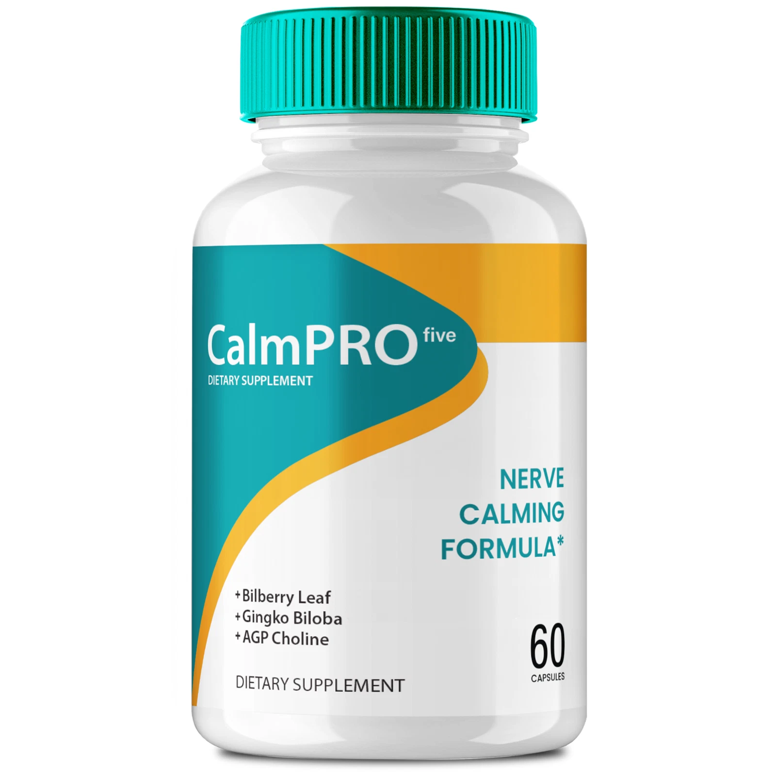 CalmPro 5 Nerve Calming Formula Supplement Calm Pro 5 Fast Ship 60 Capsules